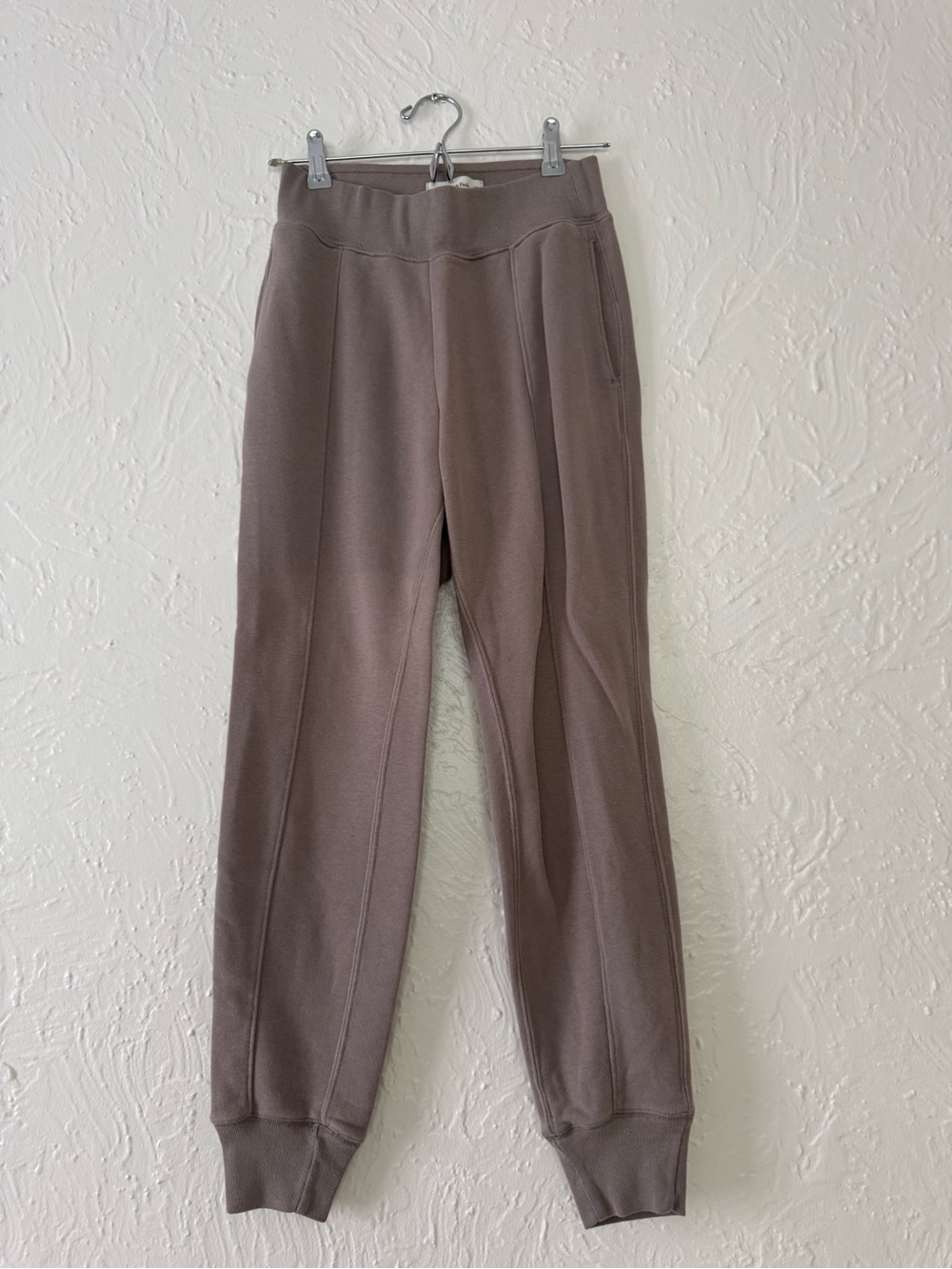 Abercrombie & Fitch Soft A&F Collection Crewneck Sweater in Taupe